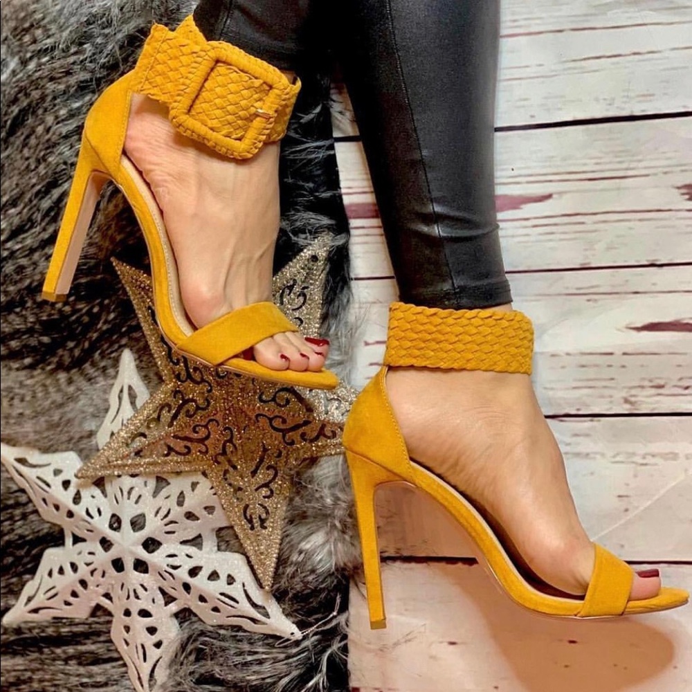Yellow heels